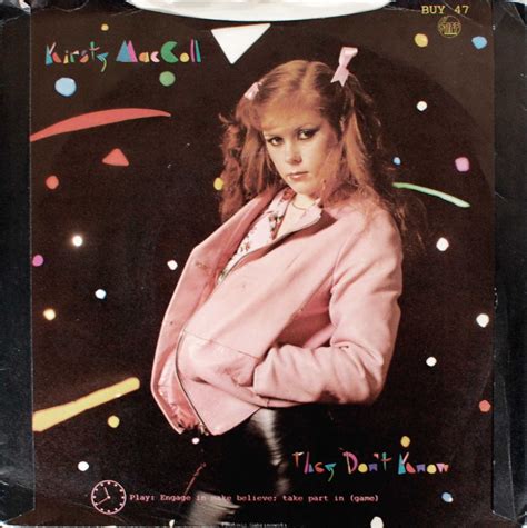 kirsty maccoll they don't know